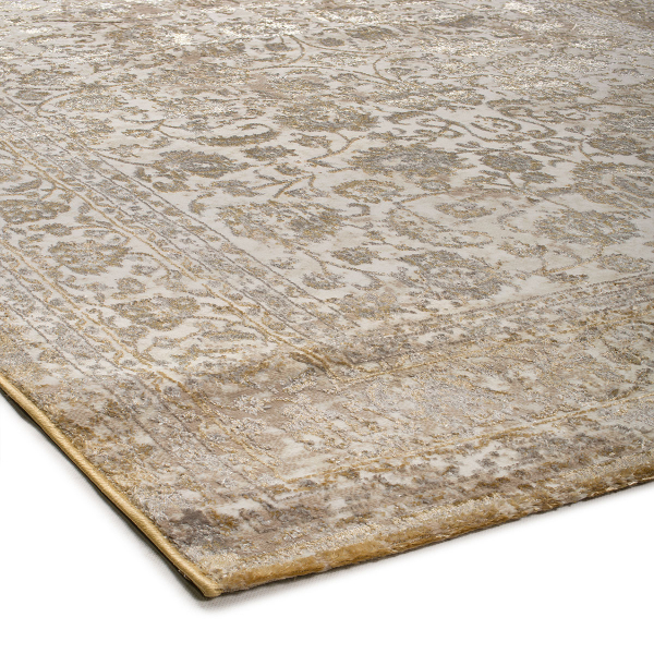 Χαλί All Season (140x200) Βιοκαρπέτ Gossip 8504A White Gold