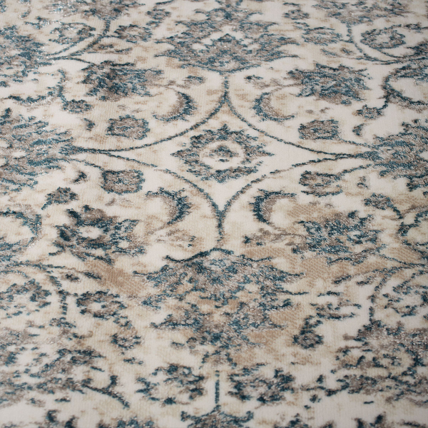 Χαλί All Season (200x250) Βιοκαρπέτ Gossip 8504A White Blue