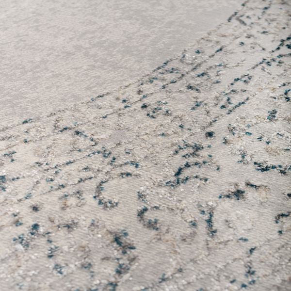 Στρογγυλό Χαλί All Season (Φ160) Βιοκαρπέτ Gossip 6185A Blue