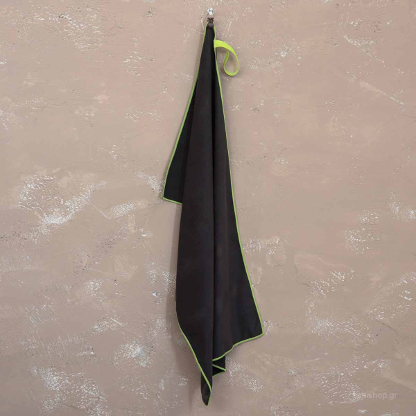Πετσέτα Microfiber (90x160) Nima Riva Black