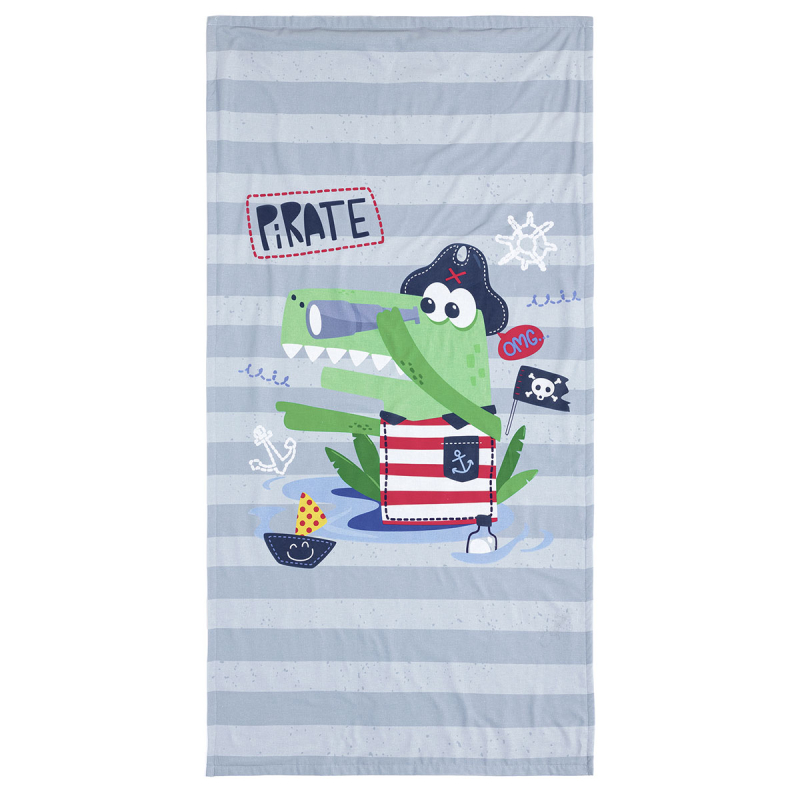 Παιδική Πετσέτα Θαλάσσης (70x140) Nima Pirate