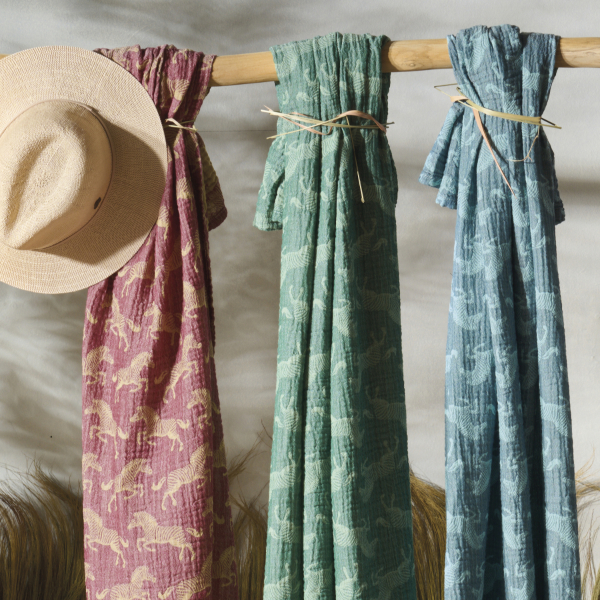 Πετσέτα Θαλάσσης - Παρεό Ματλασέ (110x160) Kentia Stylish Kumba 02 Green