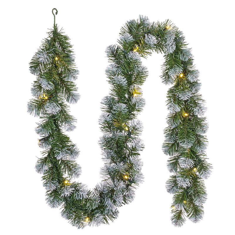 Χριστουγεννιάτικη Γιρλάντα 180εκ. Με 15 Led Φωτάκια Edelman Norton 1046217