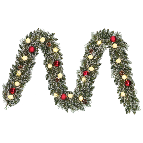 Χριστουγεννιάτικη Γιρλάντα 270εκ. Με 20 Led Φωτάκια Edelman Kaprun 1166288