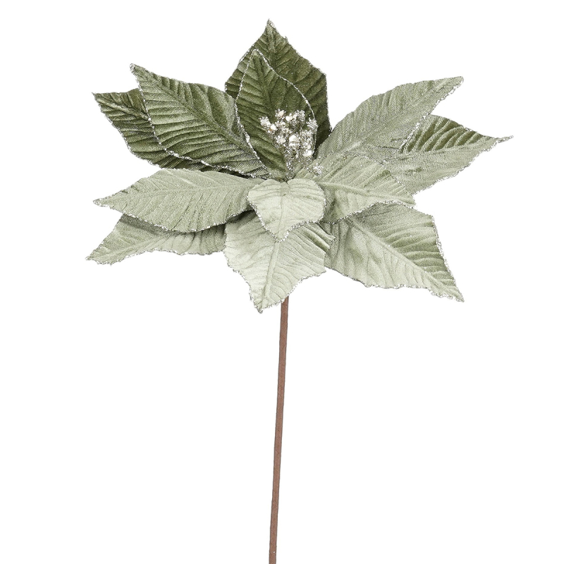 Χριστουγεννιάτικο Διακοσμητικό Λουλούδι 65εκ. Edelman Poinsettia Green 1183221