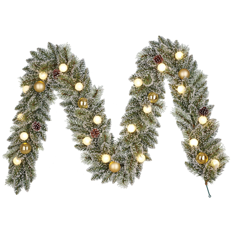 Χριστουγεννιάτικη Γιρλάντα 270εκ. Με 20 Led Φωτάκια Edelman Kaprun 1183903