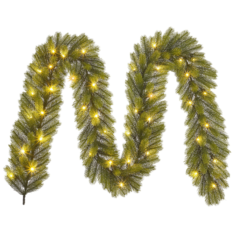 Χριστουγεννιάτικη Γιρλάντα 270εκ. Με 40 Led Φωτάκια Edelman Nagoya 1187229