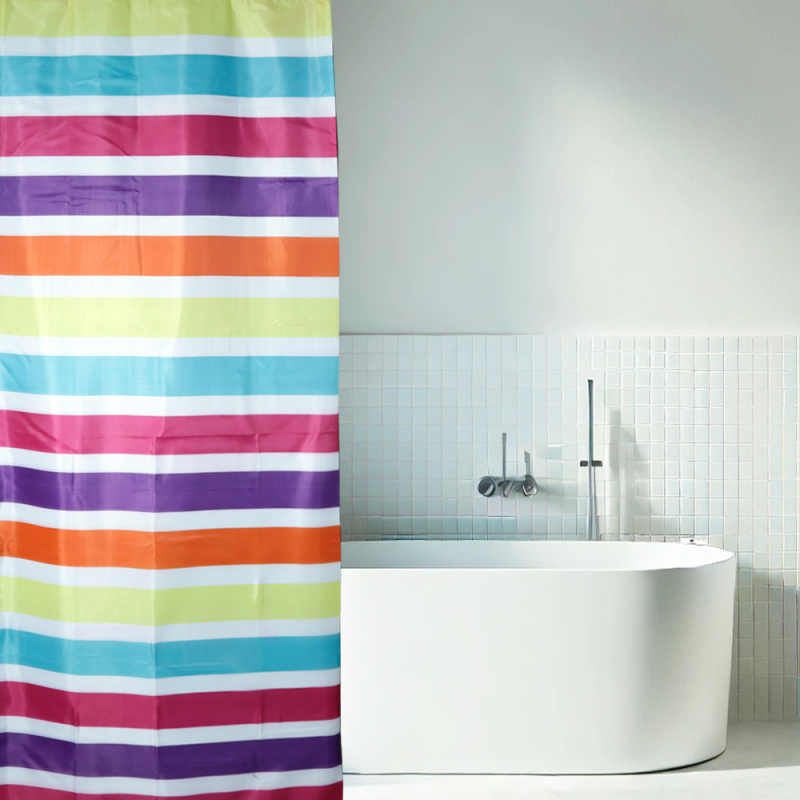 Κουρτίνα Μπάνιου (180x200) Με Κρίκους San Lorentzo Pride