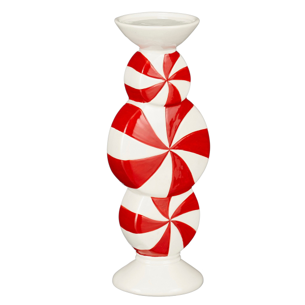 Χριστουγεννιάτικο Κηροπήγιο (10x8x25.5) Edelman 1179003 Red