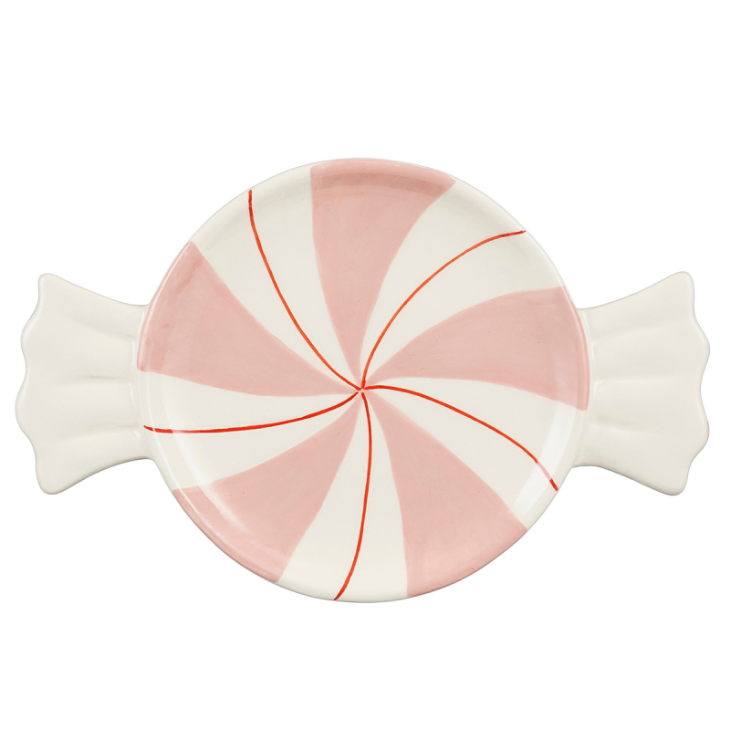 Χριστουγεννιάτικη Πιατέλα (23x14.5) Edelman 1179006 Pink