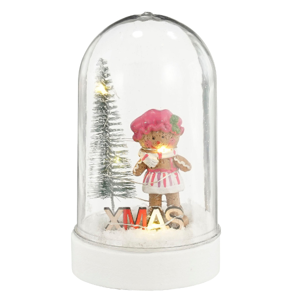Χριστουγεννιάτικο Διακοσμητικό Με Led (Φ8x13) Edelman 1184354 Girl