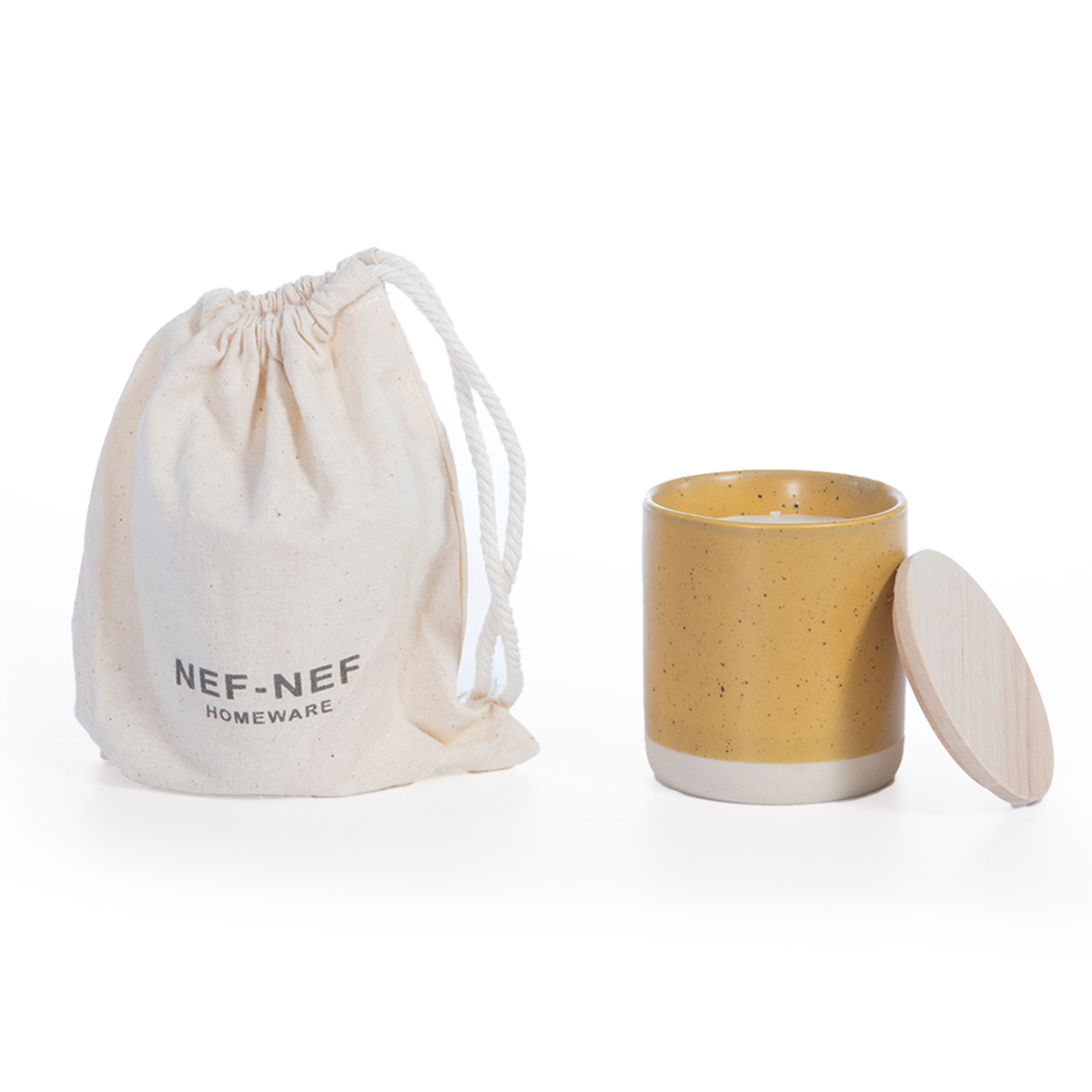 Κερί Αρωματικό 180Gr Nef-Nef Homeware Jasmine Shades Home Διακόσμηση Αρωματικά Χώρου - Diffuser Spitishop