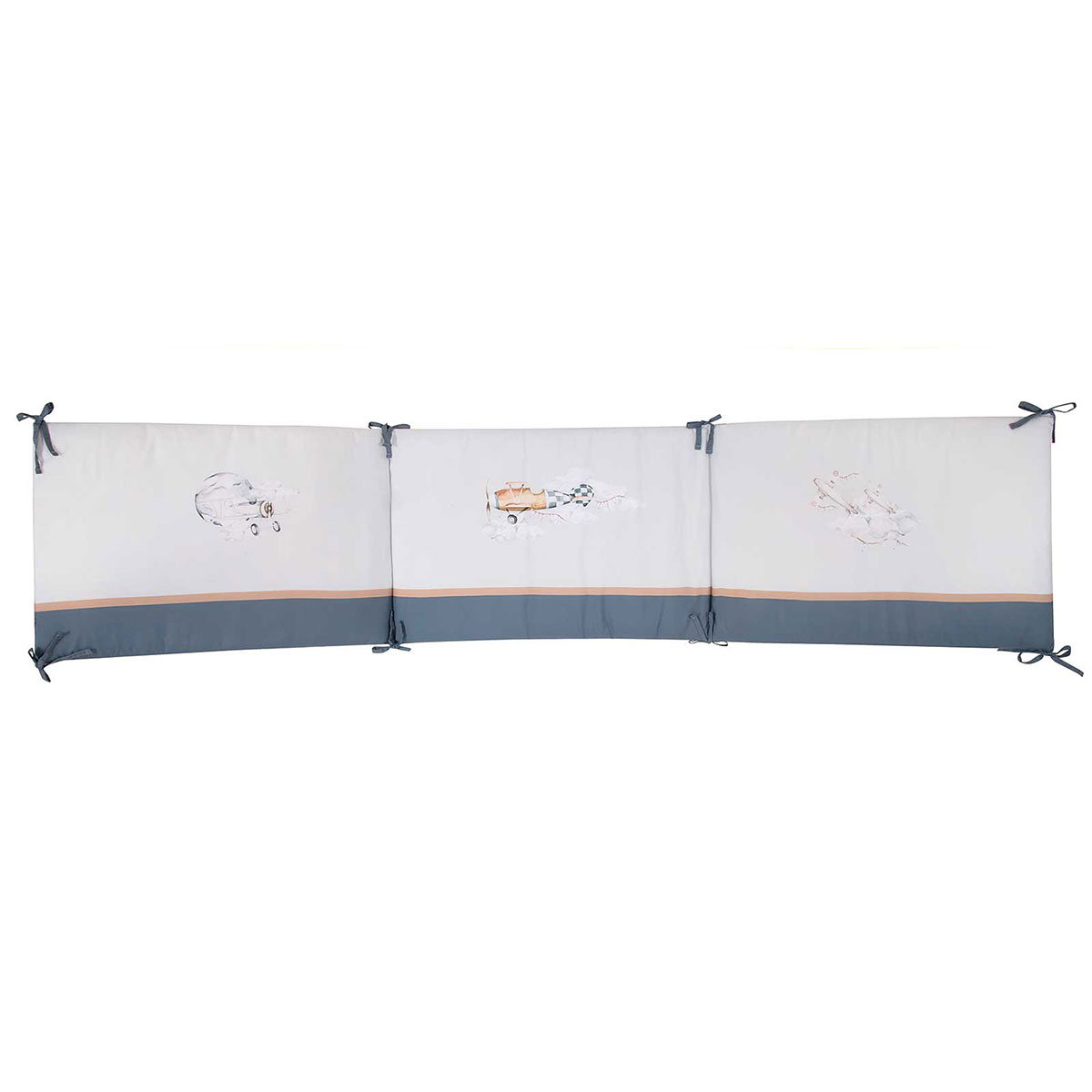 Πάντα Κούνιας (195X45) Greenwich Polo Club Baby 8852 Home Βρεφικά Προίκα Μωρού Πάντες Βρεφικές Spitishop