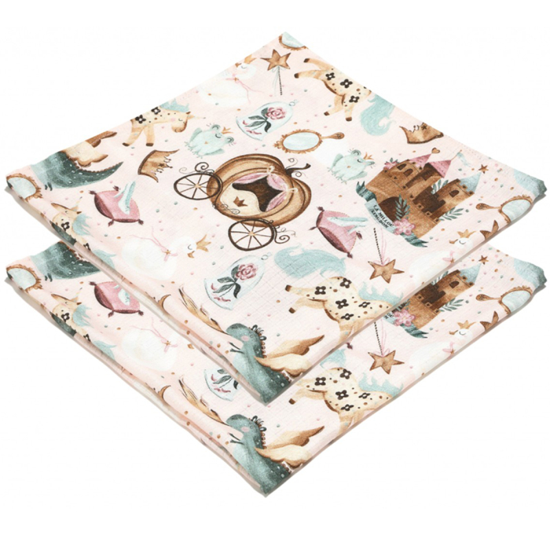 Μουσελίνες/Πάνες Αγκαλιάς (Σετ 2τμχ) La Millou Princess