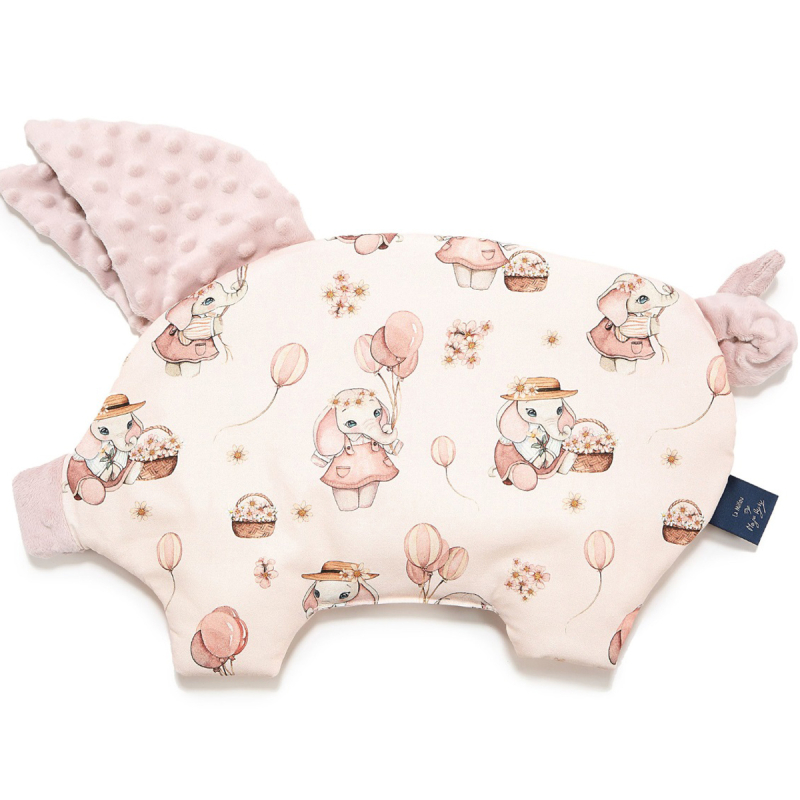 Βρεφικό Μαξιλάρι Sleepy Pig La Millou Rossie-Smoke Rose