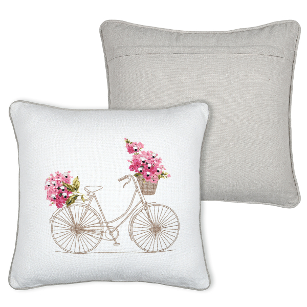 Διακοσμητικό Μαξιλάρι (45x45) S-F Printemps Ecru C1D770001