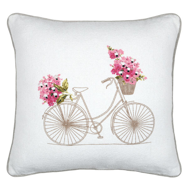 Διακοσμητικό Μαξιλάρι (45x45) S-F Printemps Ecru C1D770001