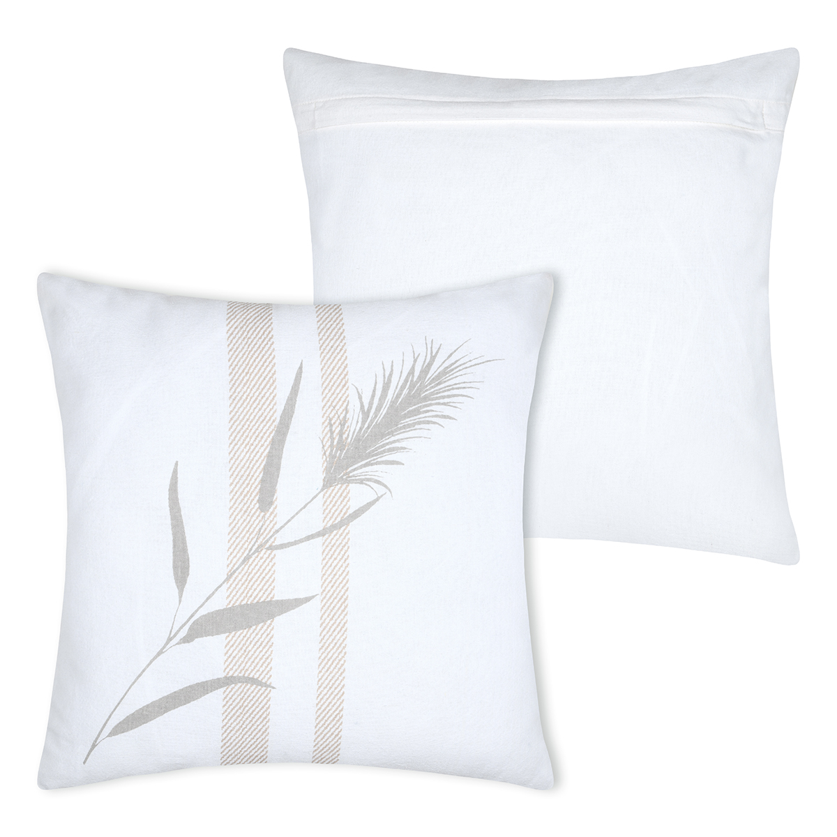 Διακοσμητικό Μαξιλάρι (50X50) S-F Pampa Ecru C1D818002 Home Λευκά Είδη Σαλονιού Μαξιλάρια Διακοσμητικά Spitishop