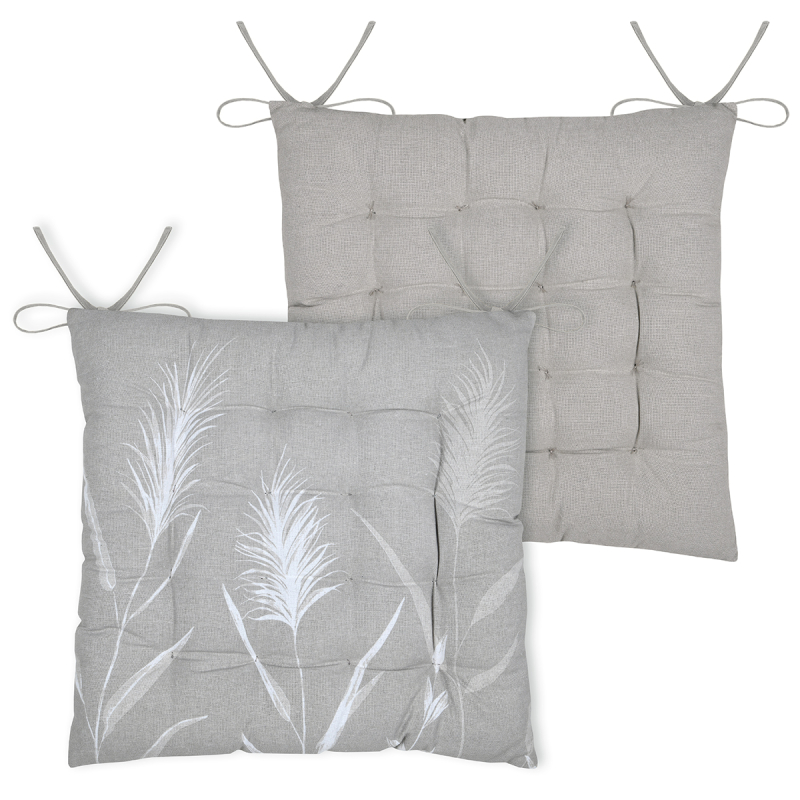 Μαξιλάρι Καρέκλας 2 Όψεων (38x38+4) S-F Pampa Naturel CUD818001GAL