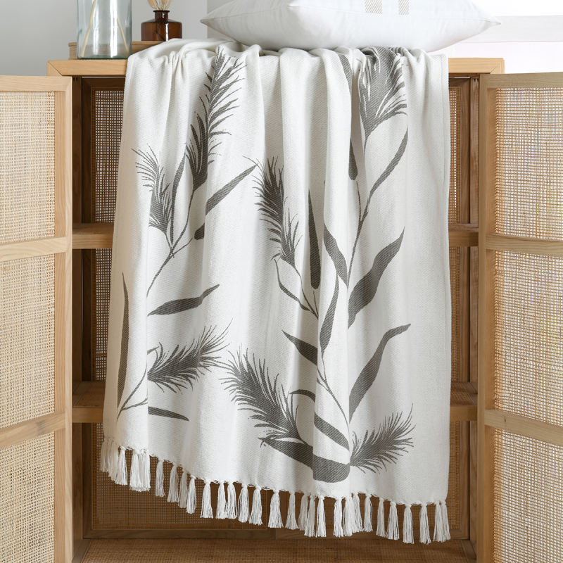 Διακοσμητικό Ριχτάρι (125x150) S-F Pampa Ecru P2D818001