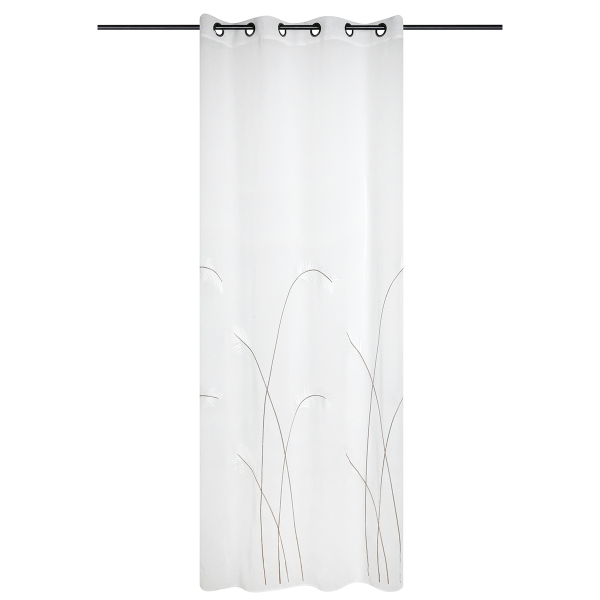 Κουρτίνα (140x260) Με Τρουκς S-F Pampa Blanc R6D818001VL