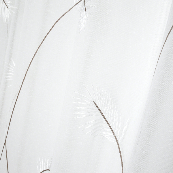 Κουρτίνα (140x260) Με Τρουκς S-F Pampa Blanc R6D818001VL