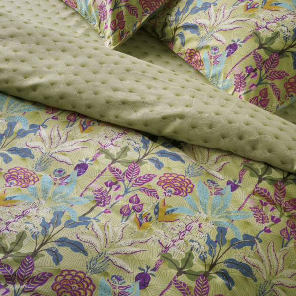 Κουβερλί Υπέρδιπλο (230x250) 2 Όψεων Kentia Stylish Zuba 10 Green