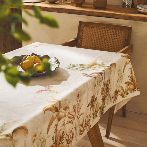 Αλέκιαστο Τραπεζομάντηλο (135x180) Gofis Home Raven 321