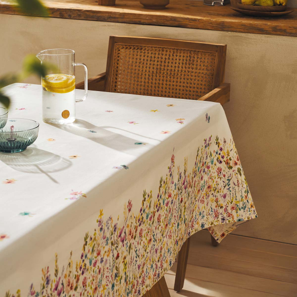 Αλέκιαστο Τραπεζομάντηλο (135x135) Gofis Home Vivienne 315