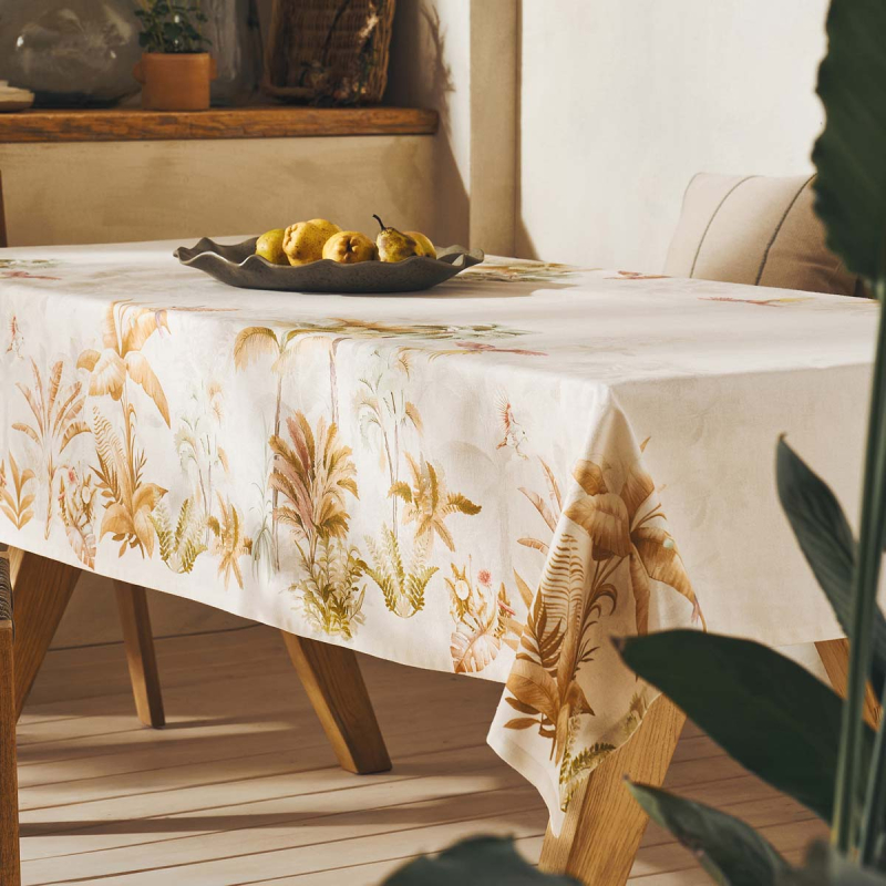 Αλέκιαστο Τραπεζομάντηλο (140x220) Gofis Home Raven 321