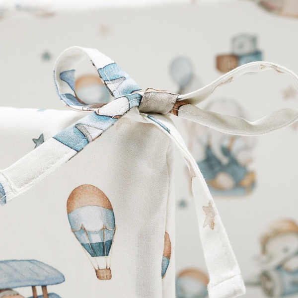 Πάντα Κούνιας (210x25) La Millou Simbo-Wind Blue