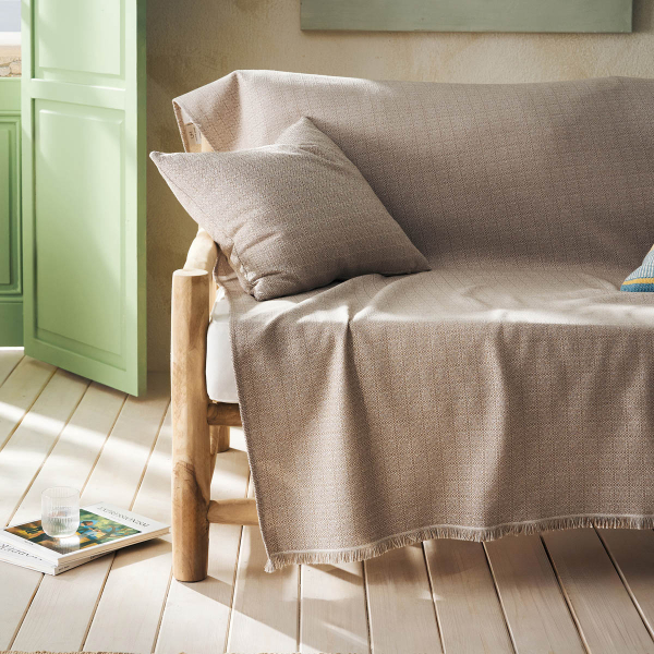 Ριχτάρι Καναπέ Τριθέσιου (180x310) Gofis Home Keira Tree Brown 358/13