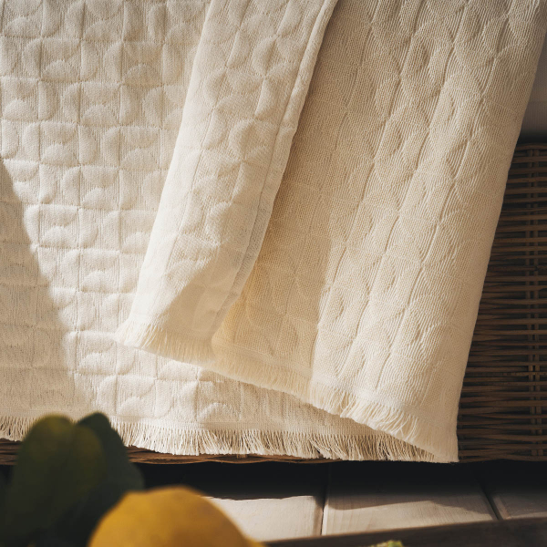 Ριχτάρι Tετραθέσιου Καναπέ (180x350) Gofis Home Eliena Ivory 402/05