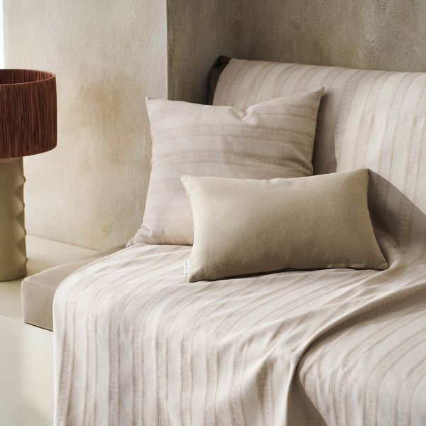 Ριχτάρι Καναπέ Τριθέσιου (180x310) Gofis Home Laurel Hemp Beige 731/04