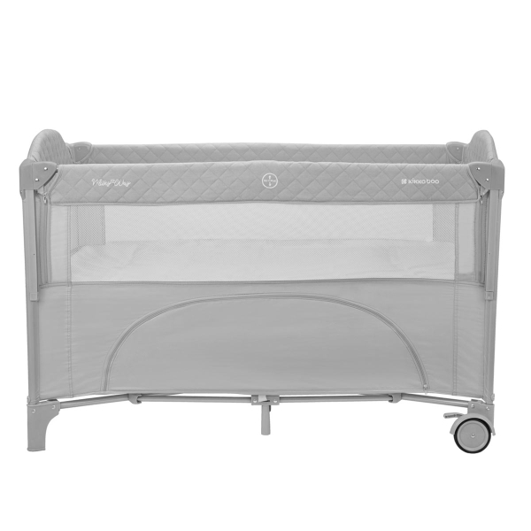 Παρκοκρέβατο 2 Θέσεων (0+ Μηνών/Έως 15kg) Kikka Boo Milky Way Grey 2023