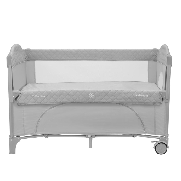 Παρκοκρέβατο 2 Θέσεων (0+ Μηνών/Έως 15kg) Kikka Boo Milky Way Grey 2023