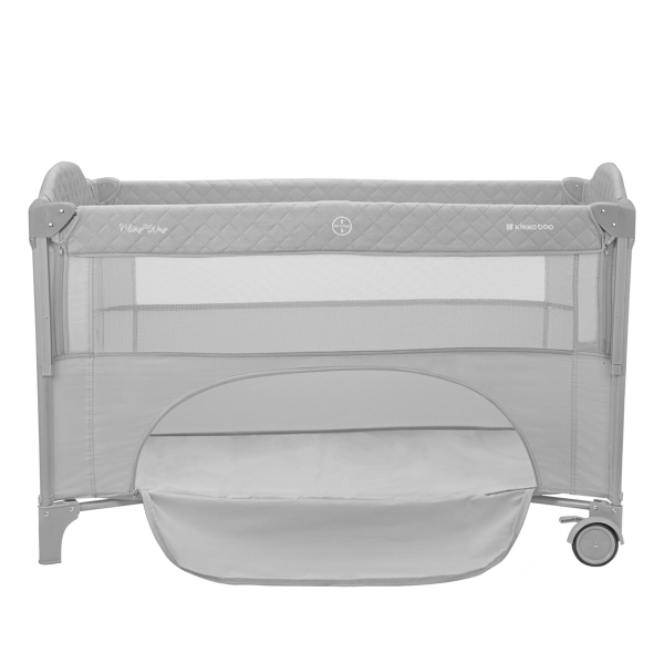 Παρκοκρέβατο 2 Θέσεων (0+ Μηνών/Έως 15kg) Kikka Boo Milky Way Grey 2023