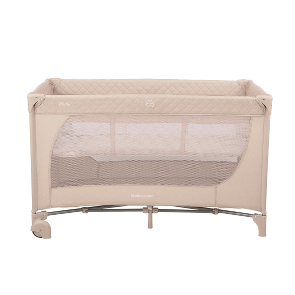 Παρκοκρέβατο 2 Θέσεων (0+ Μηνών/Έως 15kg) Kikka Boo Medley Beige 2023