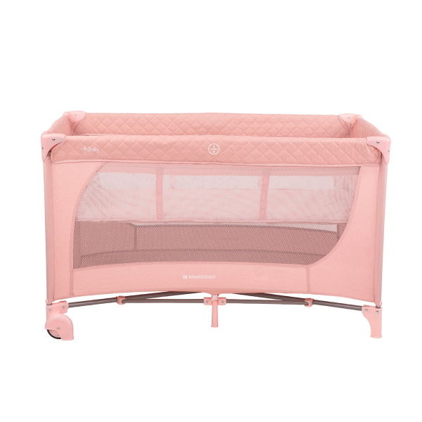 Παρκοκρέβατο 2 Θέσεων (0+ Μηνών/Έως 15kg) Kikka Boo Medley Pink 2023
