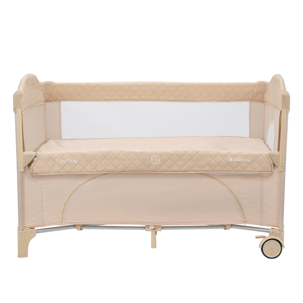 Παρκοκρέβατο 2 Θέσεων (0+ Μηνών/Έως 15kg) Kikka Boo Milky Way Beige 2023