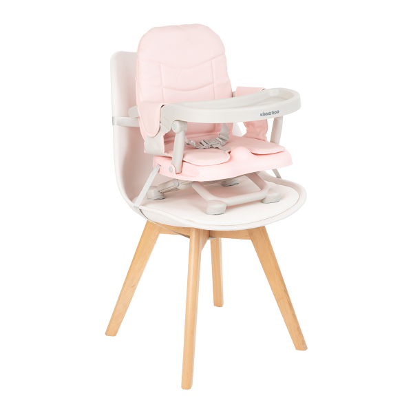 Φορητό Καθισματάκι Φαγητού (6-36 Μηνών) Kikka Boo Pappo Pink