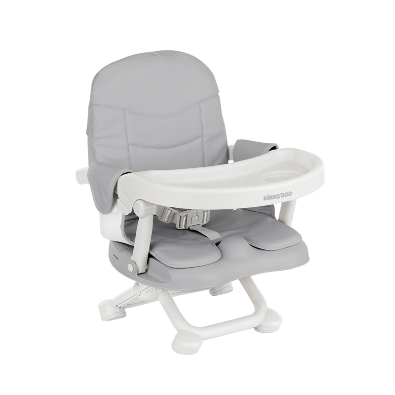 Φορητό Καθισματάκι Φαγητού (6-36 Μηνών) Kikka Boo Pappo Grey