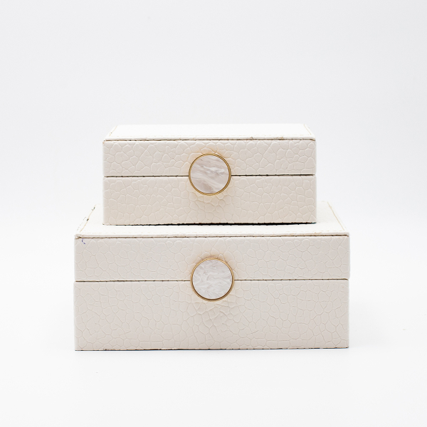 Κουτιά Αποθήκευσης (Σετ 2τμχ) Estheti 819-00326