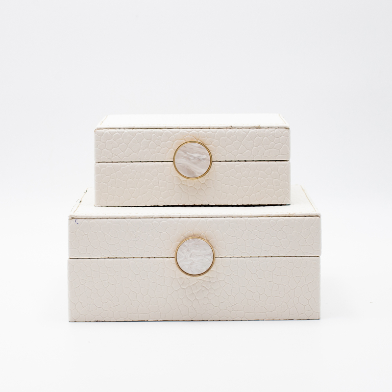 Κουτιά Αποθήκευσης (Σετ 2τμχ) Estheti 819-00326