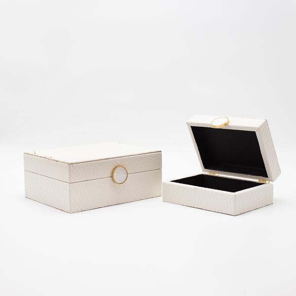 Κουτιά Αποθήκευσης (Σετ 2τμχ) Estheti 819-00326