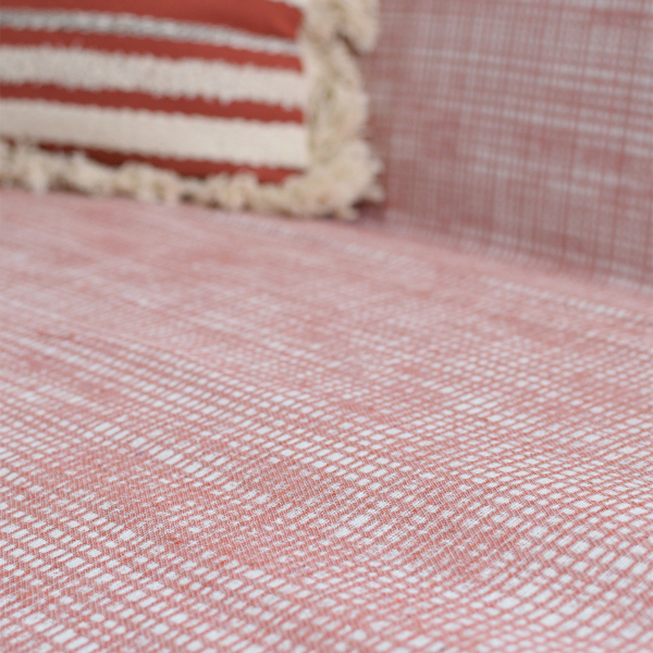 Ριχτάρι Πολυθρόνας (180x180) Ravelia Quadro Terracotta