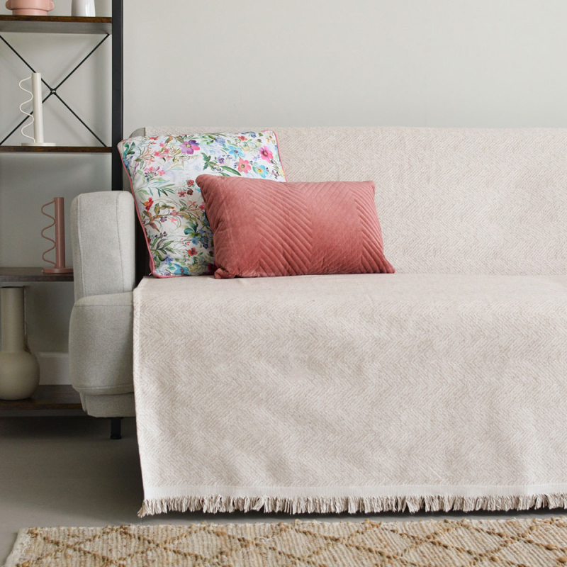 Ριχτάρι Καναπέ Τετραθέσιου (180x350) Ravelia Pesce Beige