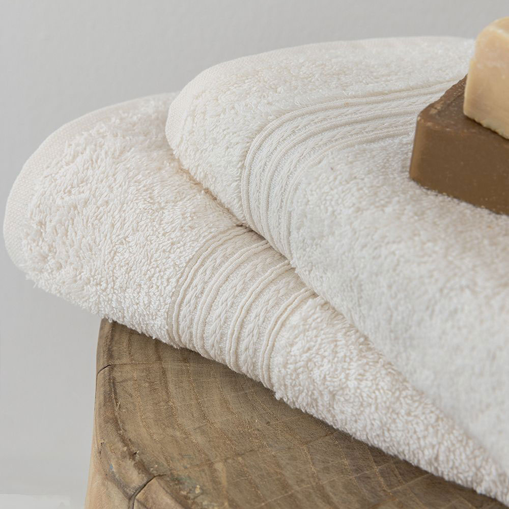 Πετσέτες Μπάνιου (Σετ 3Τμχ) Palamaiki Towels Blan 500Gsm Home Λευκά Είδη Spitishop