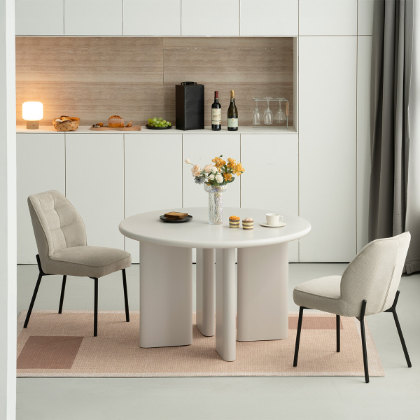 Καρέκλα Τραπεζαρίας (63x48x83) Spitishop Kador Beige