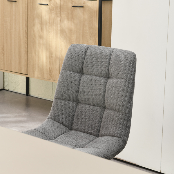 Καρέκλα Τραπεζαρίας (55x45x88) Spitishop Stol Grey